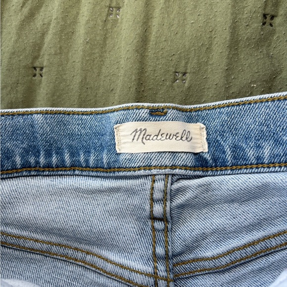 Madewell The Perfect Vintage Straight Crop Jean in Montville Sz 26 - Picture 4 of 9